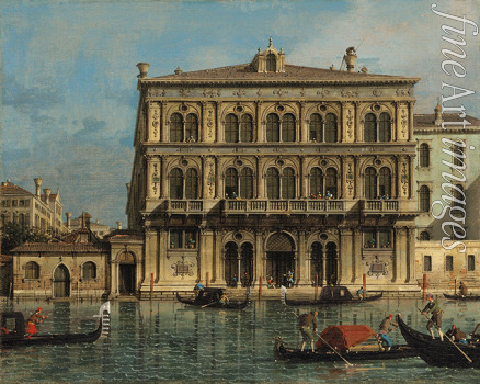 Canaletto - Palazzo Vendramin Calergi in Venedig