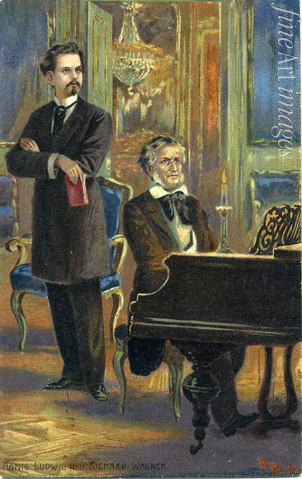 Bergen Fritz - Richard Wagner und König Ludwig II.