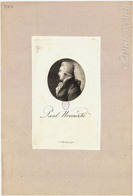 Bock Christoph Wilhelm - Portrait of Paul Wranitzky (1756-1808)