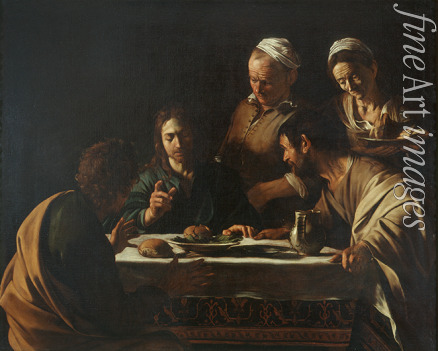 Caravaggio Michelangelo - The Supper at Emmaus