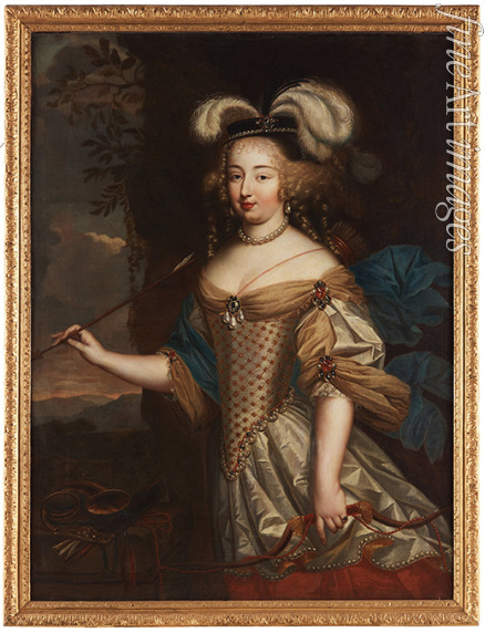 Mignard Pierre - Françoise-Athénaïs de Rochechouart, marquise de Montespan (1640-1707) als Diana