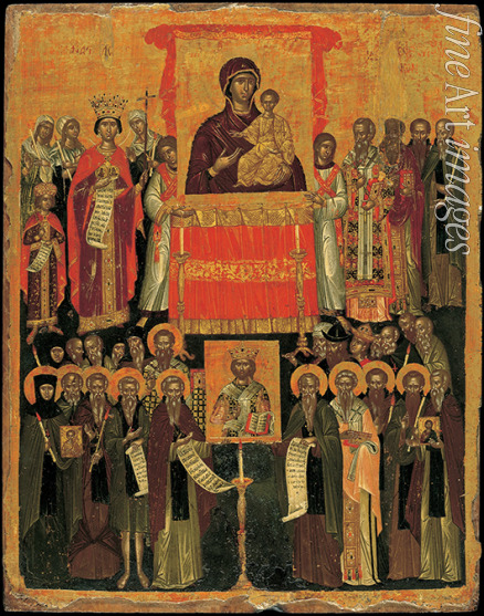 Byzantinische Ikone - Der Triumph der Orthodoxie