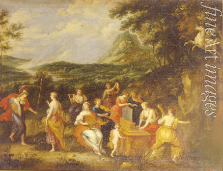 Balen Jan van - Pallas Athena and Muses
