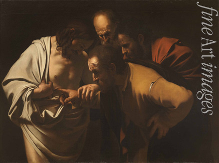 Caravaggio Michelangelo - The Incredulity of Saint Thomas