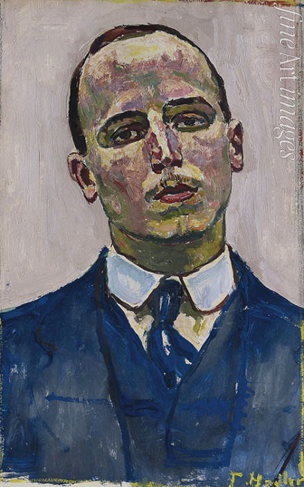 Hodler Ferdinand - Portrait of Josef Müller