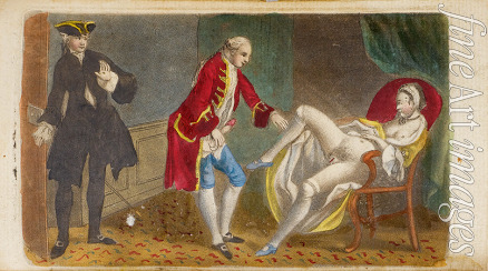 Gravelot Hubert-François - Illustration zum Fanny Hill or Memoirs of a Woman of Pleasure von John Cleland