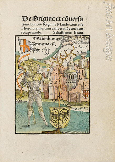 Master of Verardus - Illustration for De Origine et conversatione bonorum Regum by Sebastian Brant