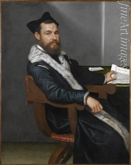 Moroni Giovan Battista - Bildnis eines Mannes (Der Magistrat)