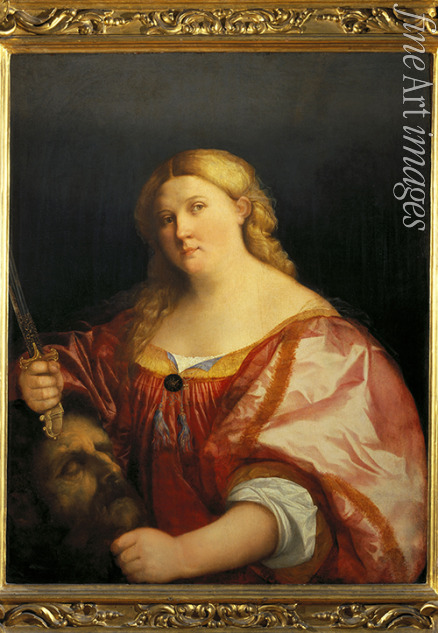 Palma il Vecchio Jacopo der Ältere - Judith mit dem Haupt des Holofernes