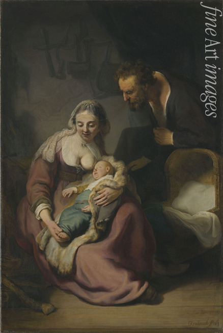 Rembrandt van Rhijn - Die Heilige Familie