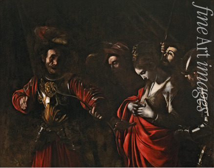 Caravaggio Michelangelo - The Martyrdom of Saint Ursula
