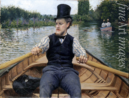 Caillebotte Gustave - Oarsman in a Top Hat
