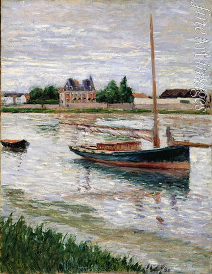 Caillebotte Gustave - Sailboat Moored on the Seine, Argenteuil