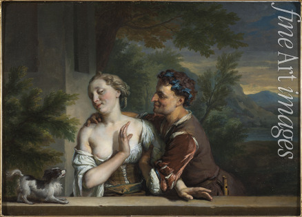 Moor Carel de - A Man Trying to embrace a Woman