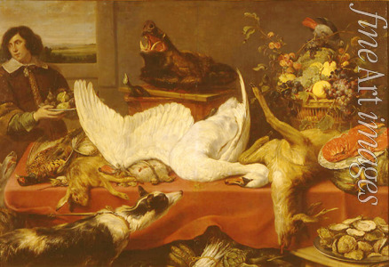 Snyders Frans - Still life with a swan