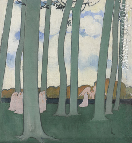 Denis Maurice - Landschaft mit grünen Bäumen oder Die Buchen von Kerduel