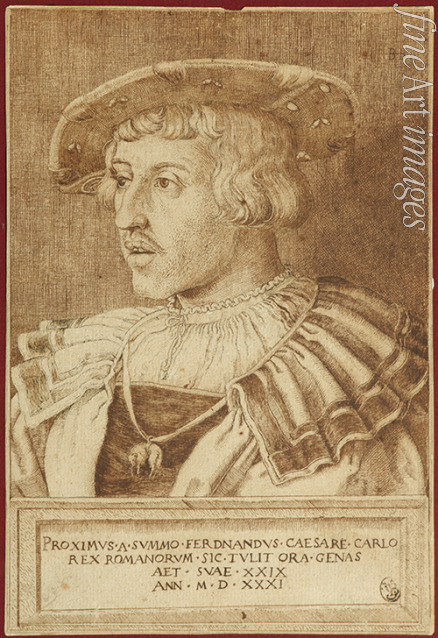 Beham Barthel - Portrait of Emperor Ferdinand I (1503-1564)