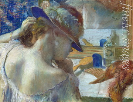 Degas Edgar - Before a Mirror