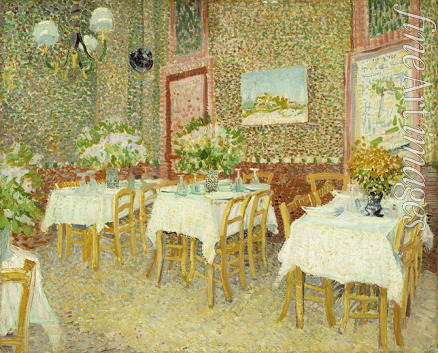 Gogh Vincent van - Interieur eines Restaurants