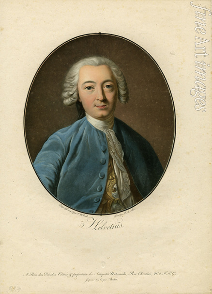 Alix Pierre-Michel - Porträt von Claude Adrien Helvétius (1715-1771)