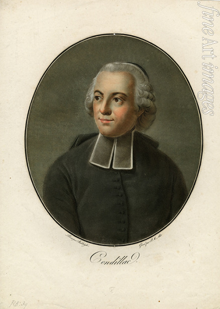 Alix Pierre-Michel - Portrait of Étienne Bonnot de Condillac (1714-1780)