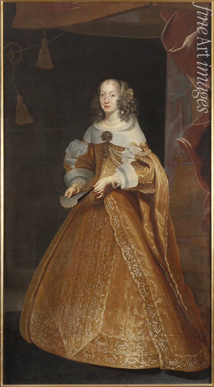Luycx Frans - Portrait of Princess Eleonora Gonzaga of Mantua, Nevers and Rethel (1630-1686), Holy Roman Empress