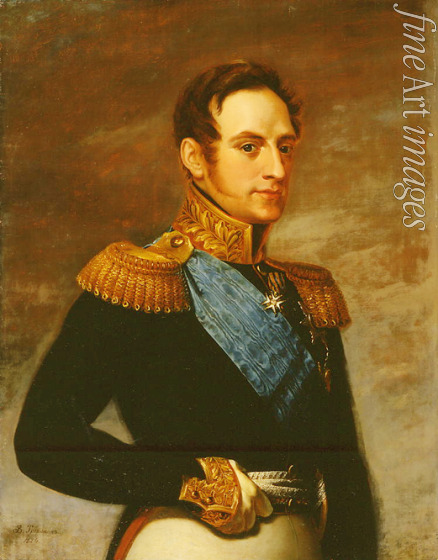Tropinin Vasili Andreyevich - Portrait of Emperor Nicholas I (1796-1855)