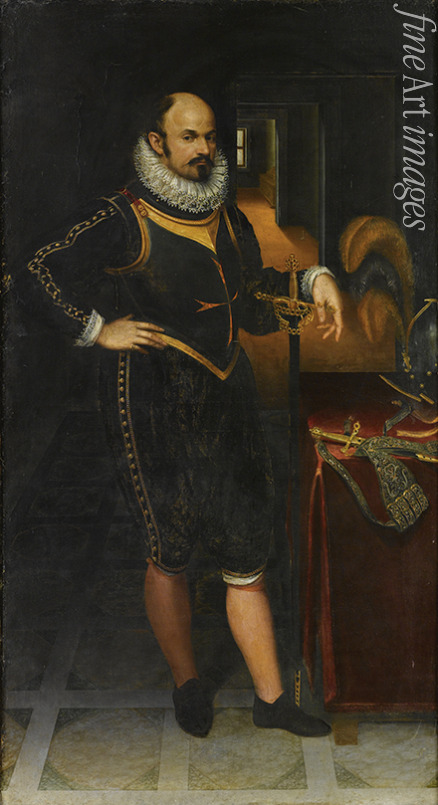 Fontana Lavinia - Porträt eines Mannes in Rüstung