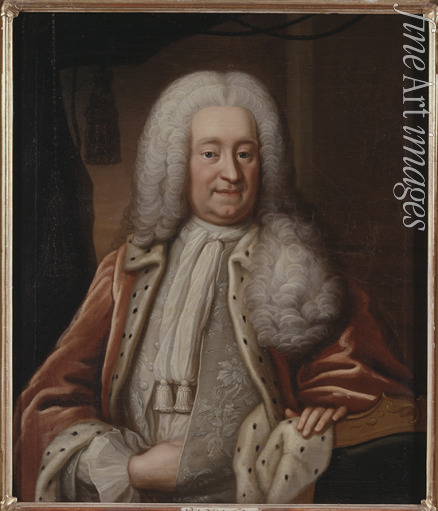 Pasch Lorenz the Elder - Portrait of Count Carl Gyllenborg (1679-1746)