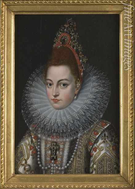 Pourbus Frans der Jüngere - Porträt von Isabel Clara Eugenia von Österreich (1566-1633), Infanta von Spanien