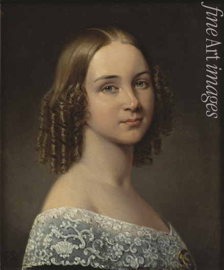 Sandberg Johan Gustaf - Portrait of the Soprano Jenny Lind (1820-1887)