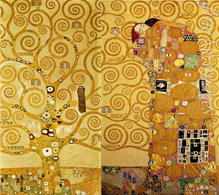 Klimt Gustav - The Stoclet Frieze, Detail: Tree of Life