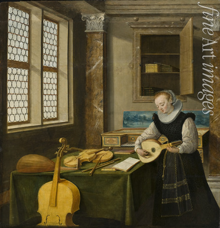 Steenwyck Hendrick van the Younger - Lady Playing the Lute