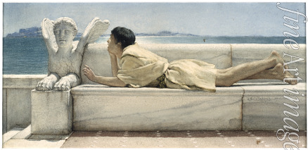 Alma-Tadema Sir Lawrence - A silent counselor