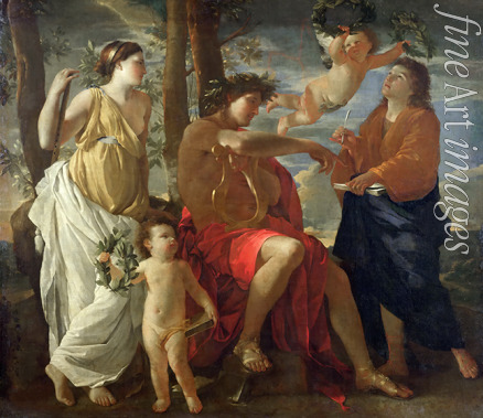 Poussin Nicolas - The Inspiration of the Poet