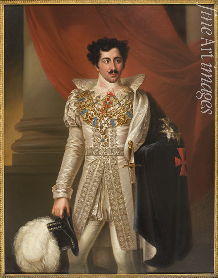 Westin Fredric - Porträt von Oskar I. (1799-1859), König von Schweden und Norwegen