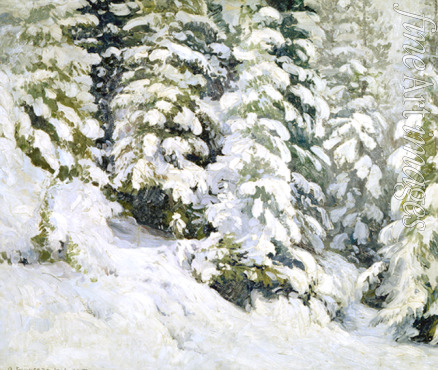 Borisov Alexander Alexeyevich - Forest in winter