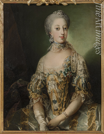 Pilo Carl Gustaf - Porträt von Sophie Magdalene von Dänemark (1746-1813), Königin von Schweden