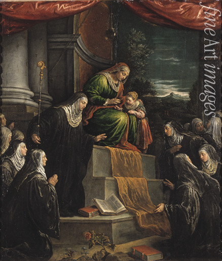 Bassano Leandro - Heilige Anna und Maria als Kind