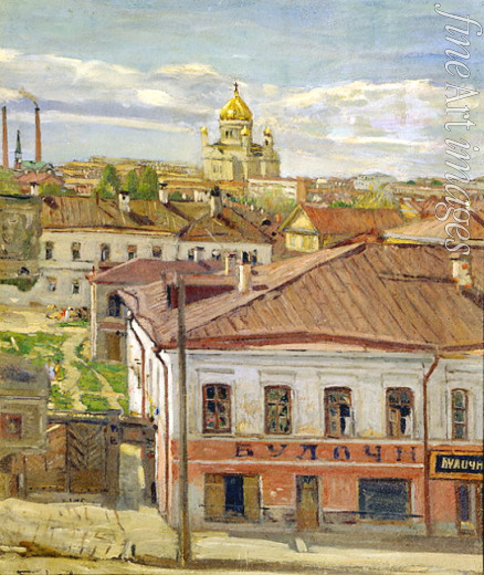 Petrowitschew Pjotr Iwanowitsch - Blick auf Moskau