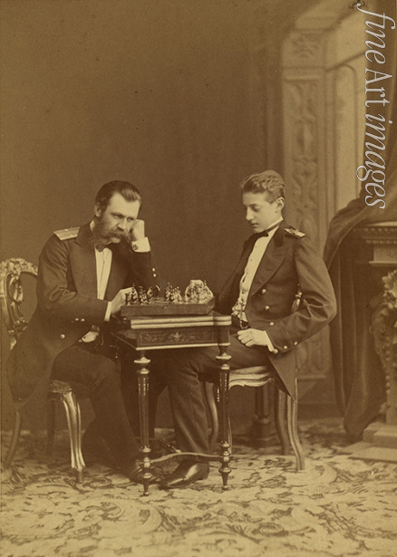 Bergamasco Charles (Karl) - Grand Duke Konstantin Nikolaevich of Russia (1827-1892) and Grand Duke Constantine Constantinovich of Russia (1858-1915)