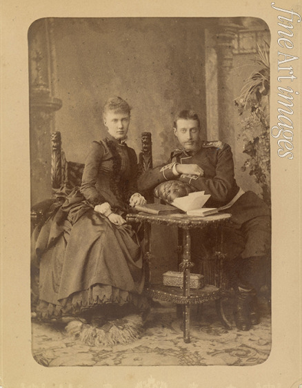Bergamasco Charles (Karl) - Großfürst Konstantin Konstantinowitsch von Russland (1858-1915) und Großfürstin Elisabeth Moritzowna von Russland (1865-1927)