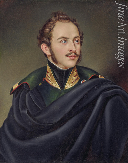 Stieler Joseph Karl - Porträt von Maximilian II. Joseph (1811-1864), König von Bayern