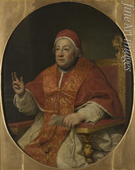 Mengs Anton Raphael - Porträt von Papst Clemens XIII. (1693-1769)