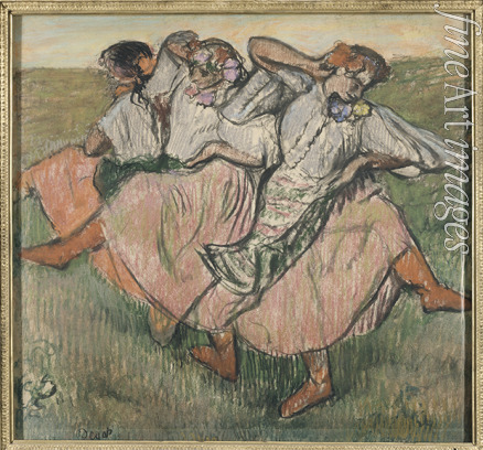 Degas Edgar - Three Russian Dancers