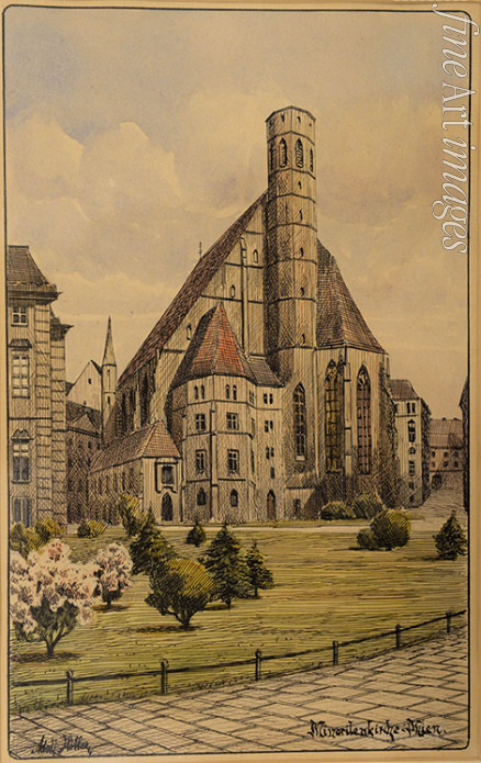 Hitler Adolf - Minoritenkirche, Vienna