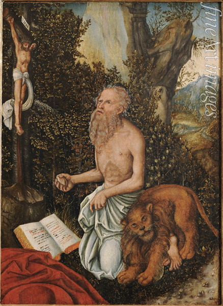 Cranach Lucas the Elder - Saint Jerome