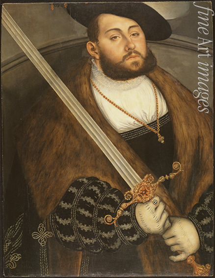 Cranach Lucas der Ältere - Johann Friedrich I. der Großmütige von Sachsen (1503-1554)