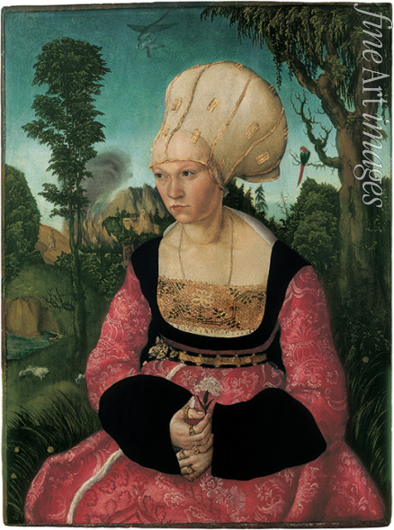 Cranach Lucas der Ältere - Bildnis der Anna Cuspinian