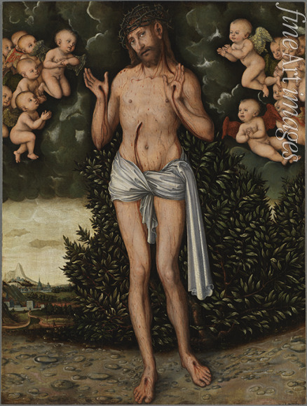 Cranach Lucas the Elder - Christ as the Man of Sorrows